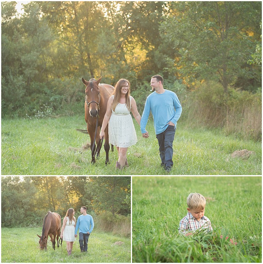 Rustic Engagement session beautiful Dalton Horse Stable