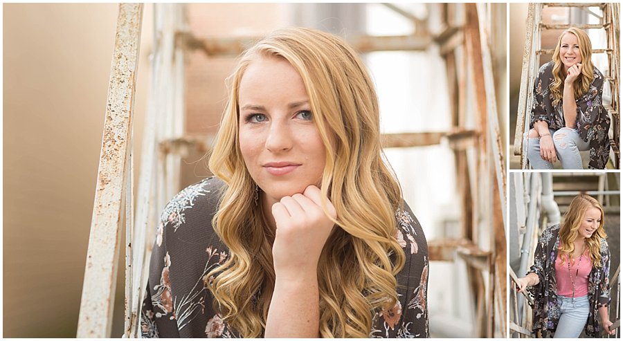 Gorgeous Downtown Wooster Senior Session