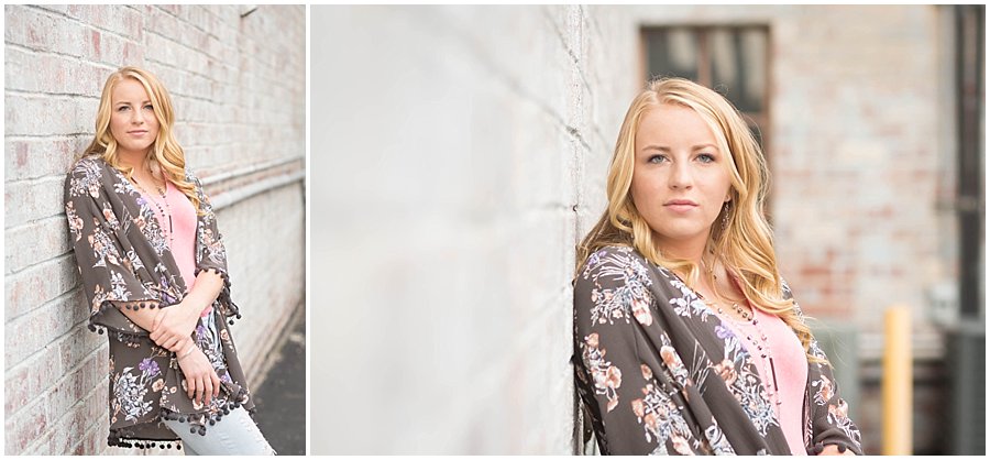 Gorgeous Downtown Wooster Senior Session