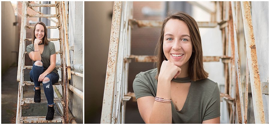 Downtown Wooster Senior Session