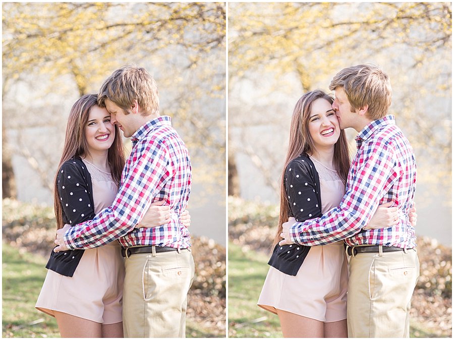 College of Wooster Spring Engagement Photos