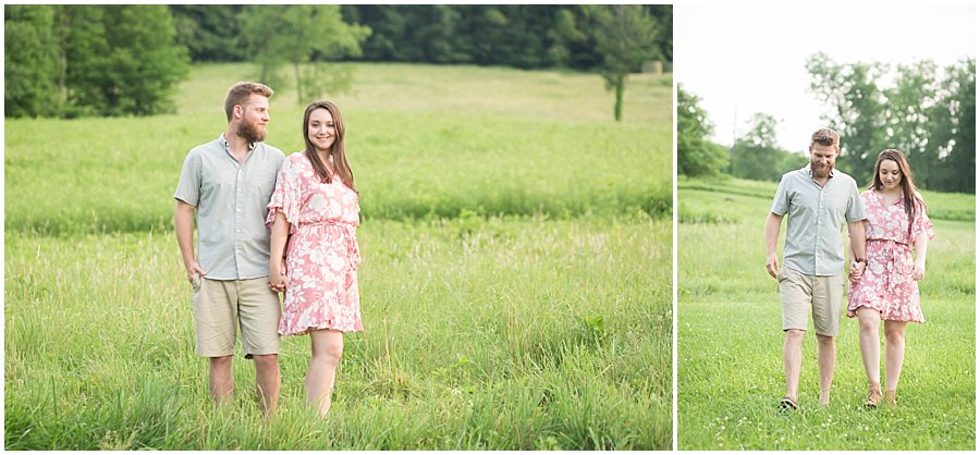 COURTNEY AND KANE'S MILLERSBURG ENGAGEMENT SESSION