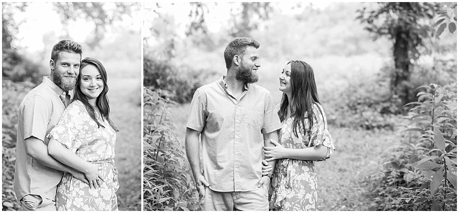 COURTNEY AND KANE'S MILLERSBURG ENGAGEMENT SESSION