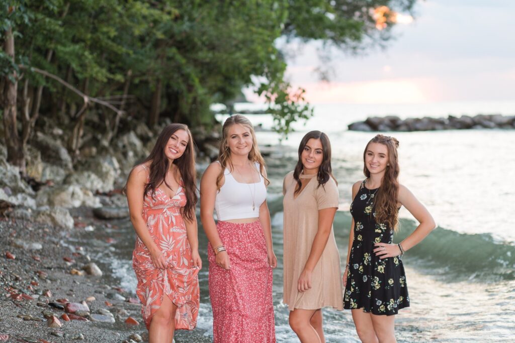 Senior Inspire Team 2021 in Cleveland, Ohio. Photos on Lake Erie