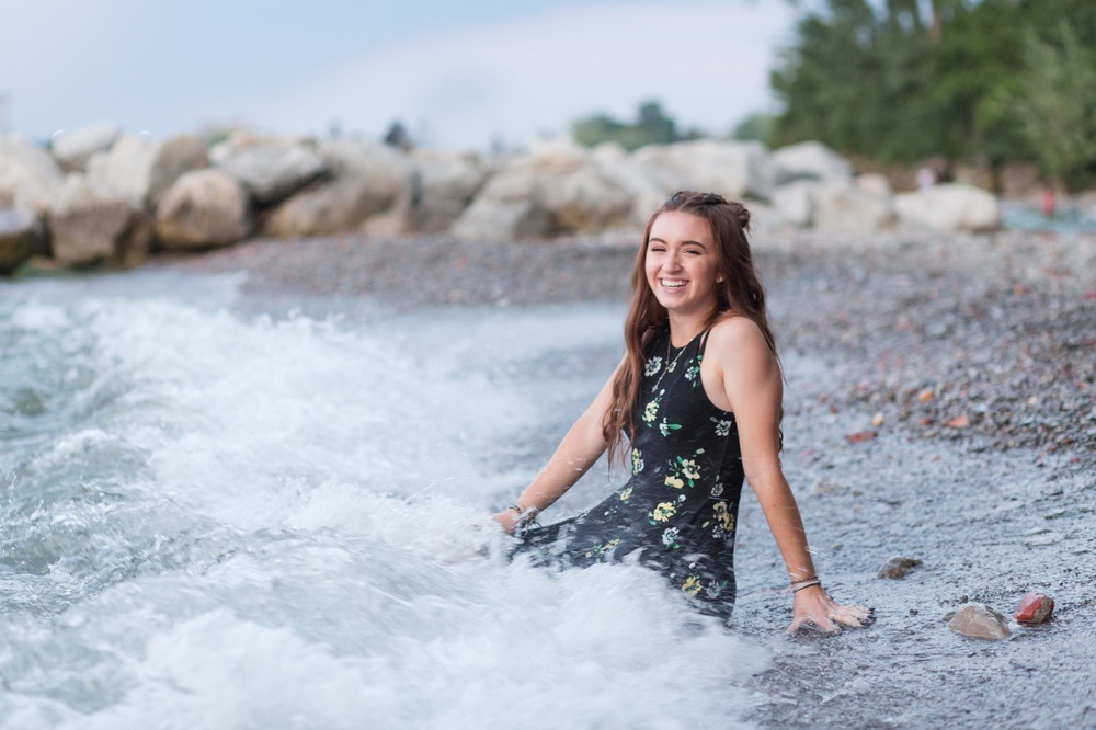 Senior Inspire Team 2021 in Cleveland, Ohio. Photos on Lake Erie