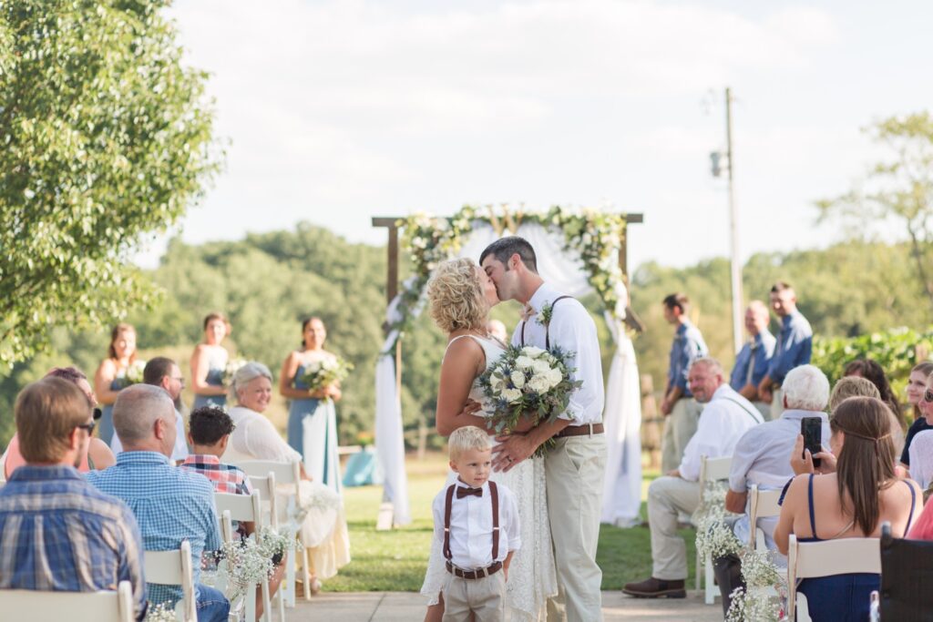 Intimate Backyard Wedding
