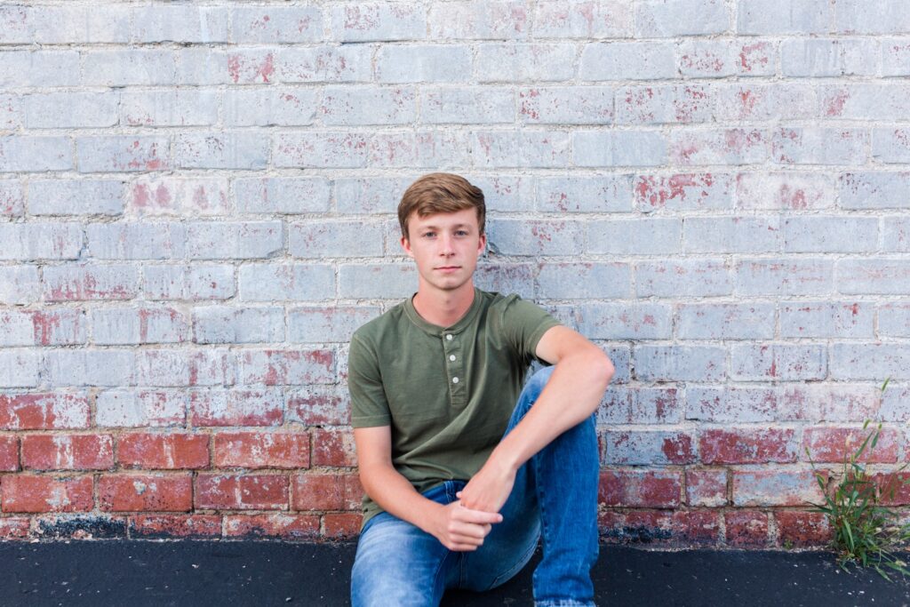 Triway High School senior photos taken in Wooster, Ohio