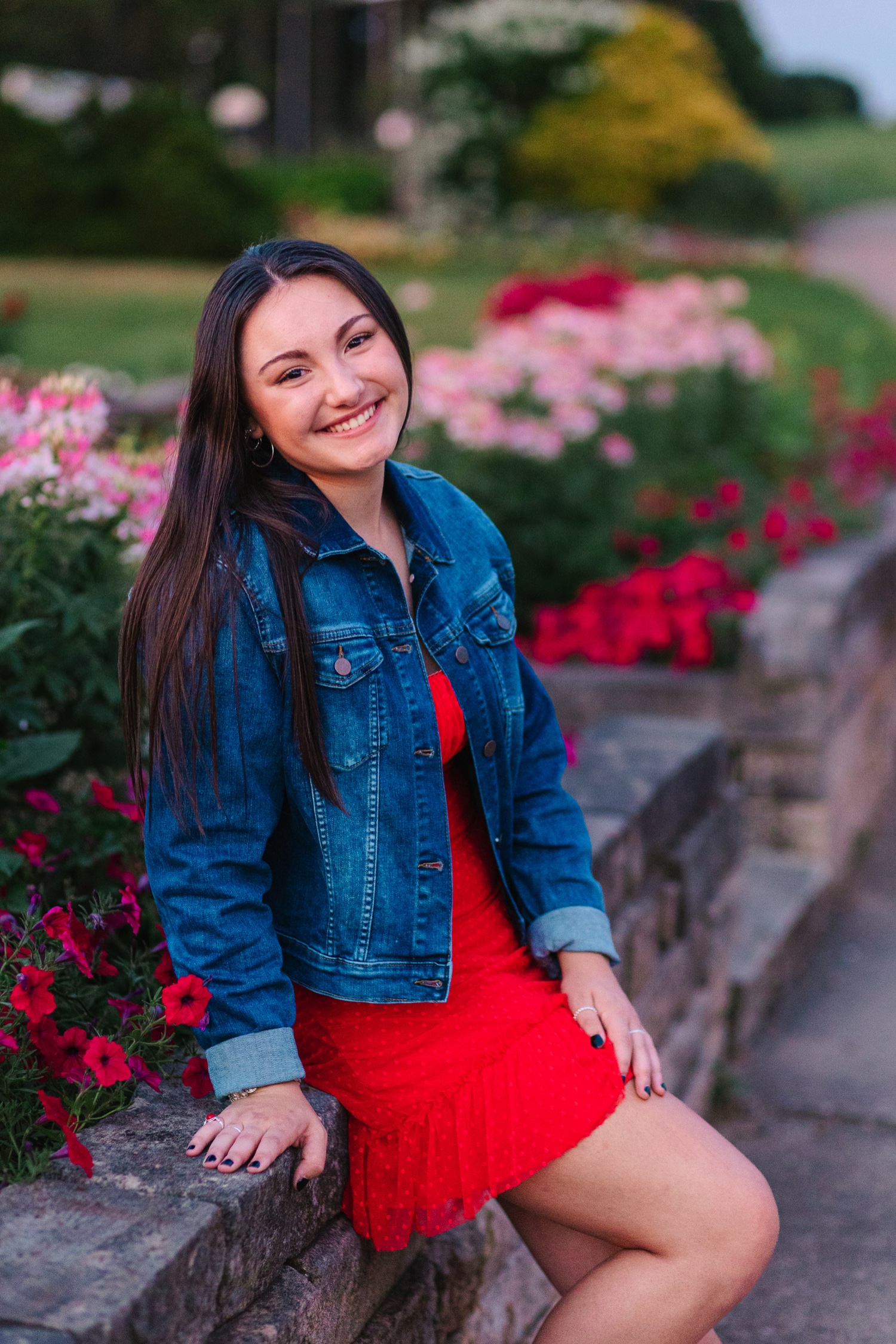 Beautiful fall field senior photoshoot at OARDC Wooster Ohio with warm fall colors