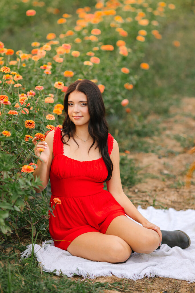 summer senior photos Ohio